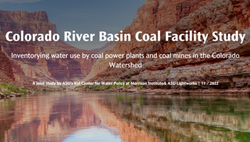 Colorado River Basin Coal Facility Study